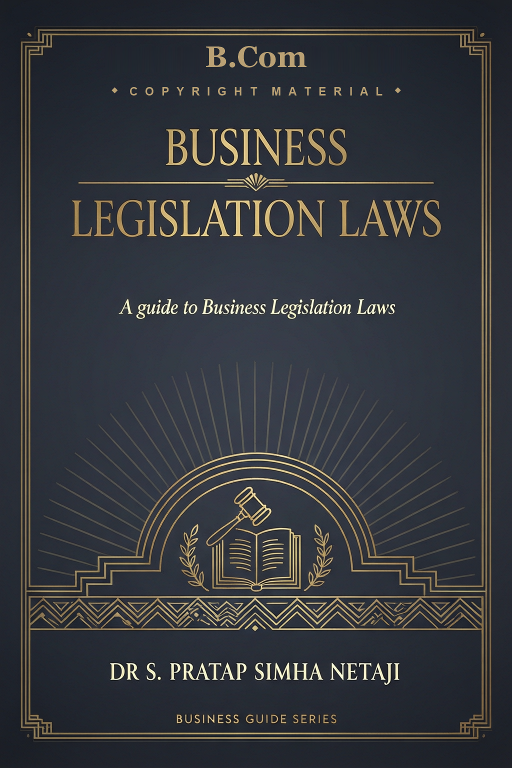 Business Legislation Laws - Sem 3
